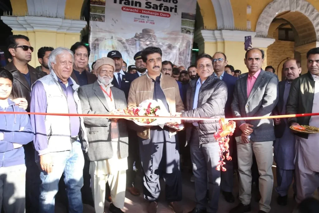 Building On Thar Train Safari’s Success | Sindh Tourism Launches Mohenjo-Daro Train Safari