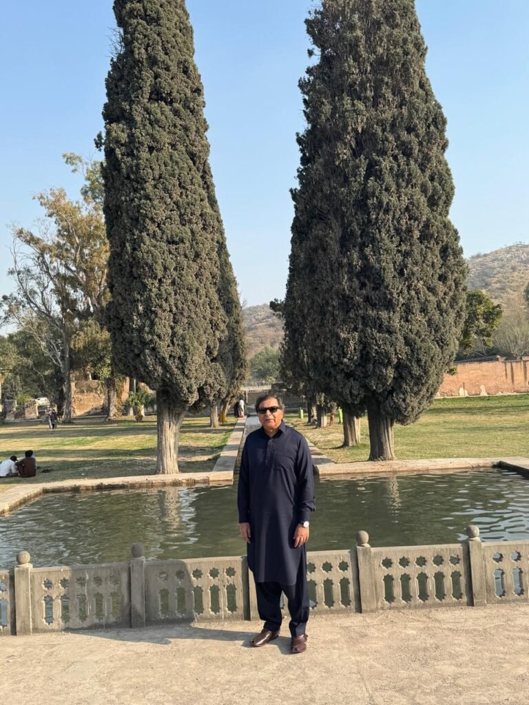 The Cypress Trees Of Wah Mughal Gardens